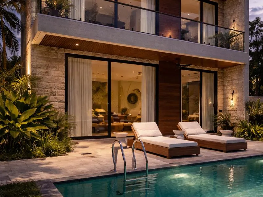 White Residence, Вилла 231 — фасад виллы